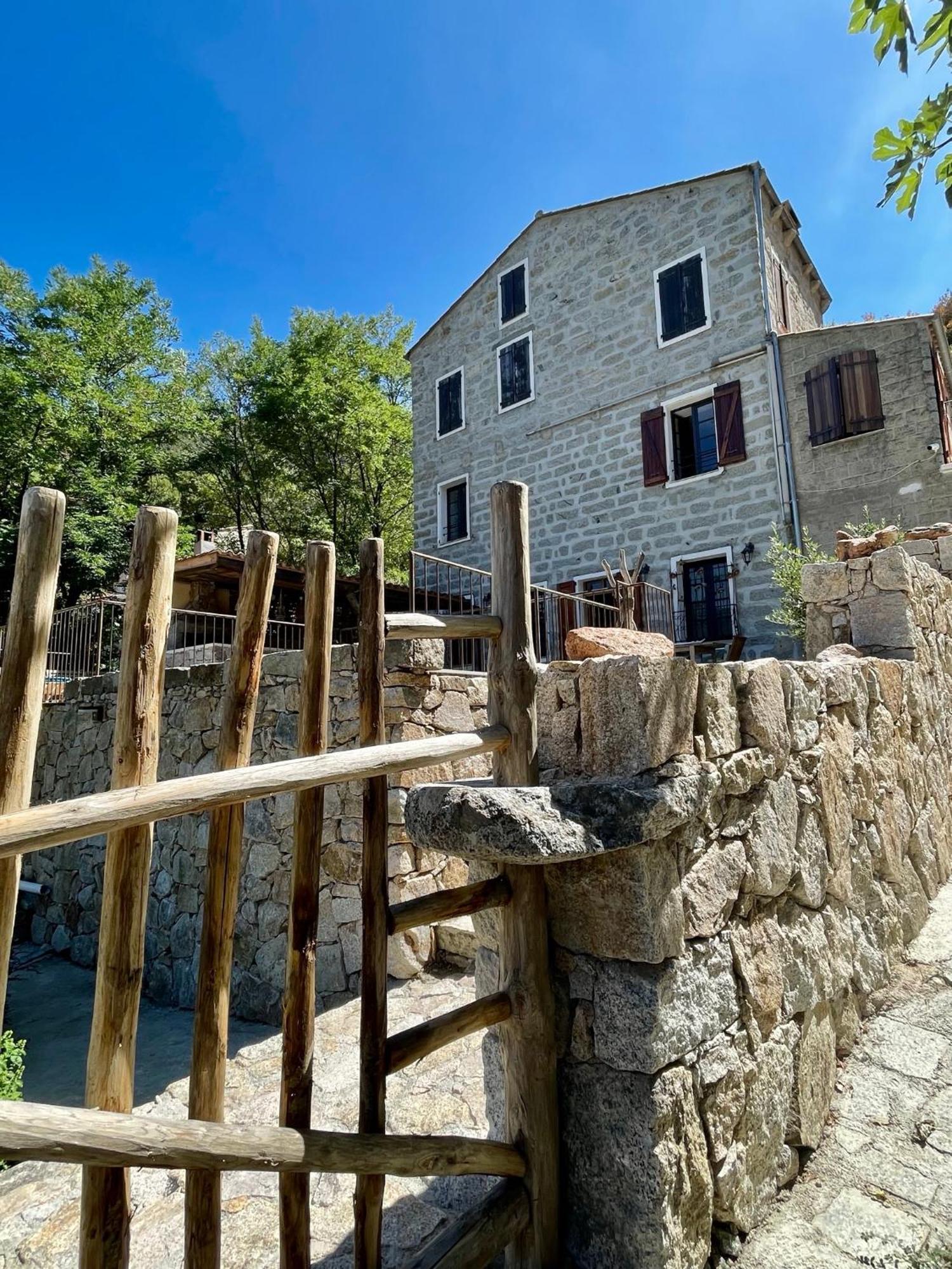 Casa Arena Authentique Maison De Village Avec Piscine Au Coeur De L'Alta Rocca - Zoza Luaran gambar
