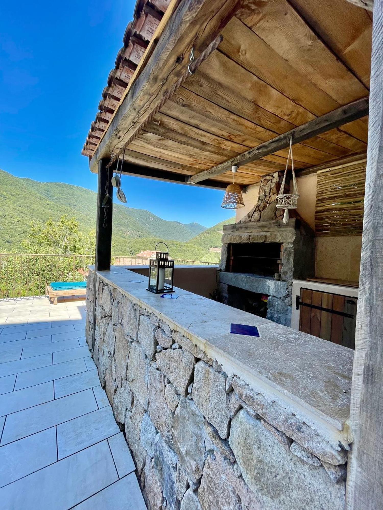 Casa Arena Authentique Maison De Village Avec Piscine Au Coeur De L'Alta Rocca - Zoza Luaran gambar