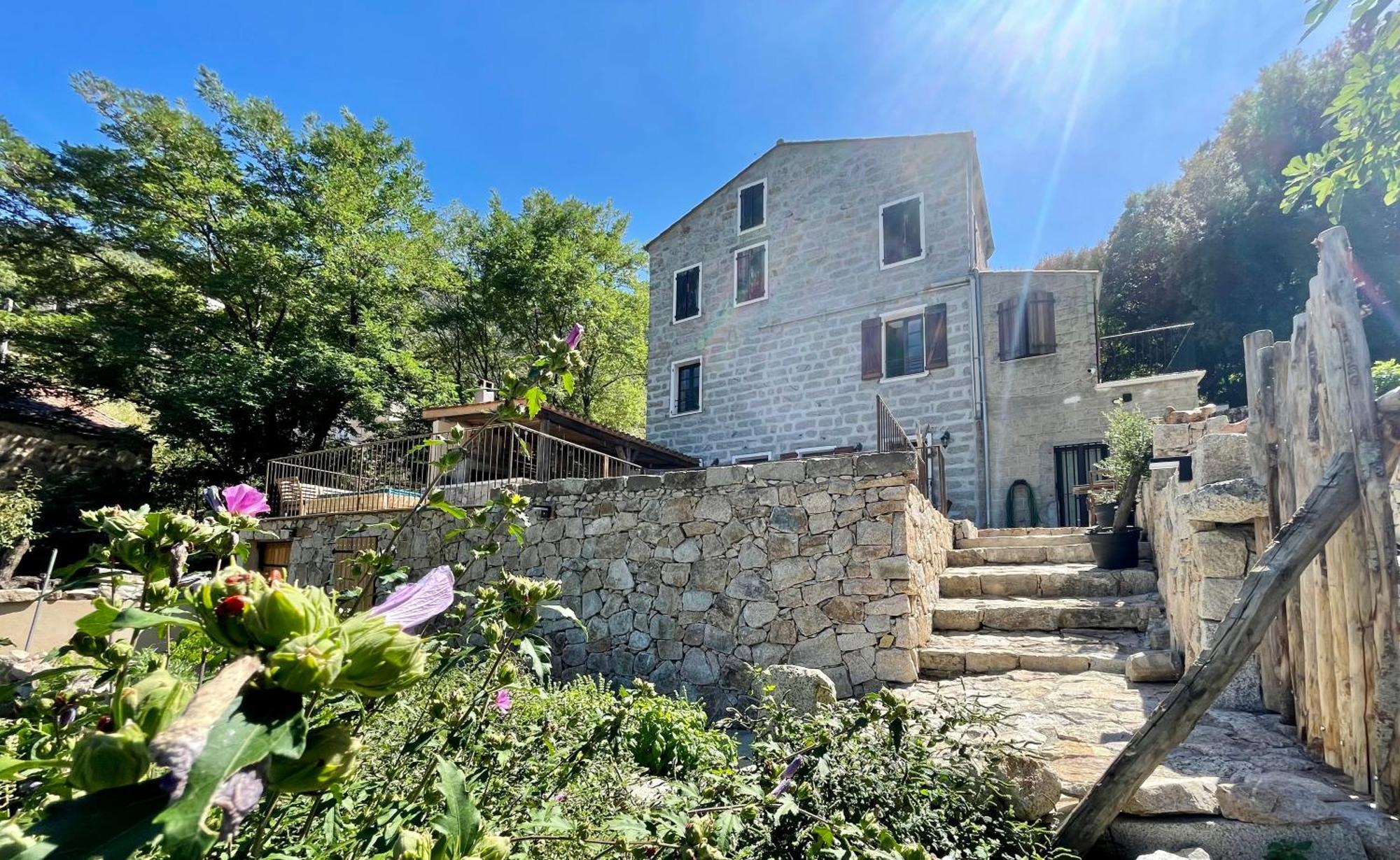 Casa Arena Authentique Maison De Village Avec Piscine Au Coeur De L'Alta Rocca - Zoza Luaran gambar
