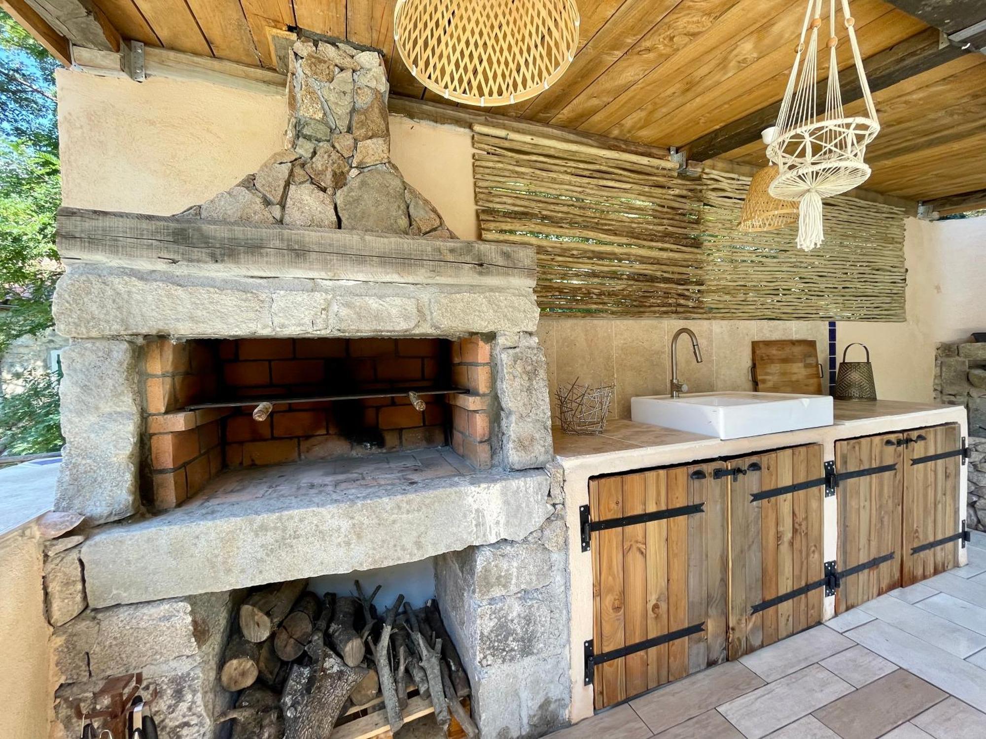 Casa Arena Authentique Maison De Village Avec Piscine Au Coeur De L'Alta Rocca - Zoza Luaran gambar