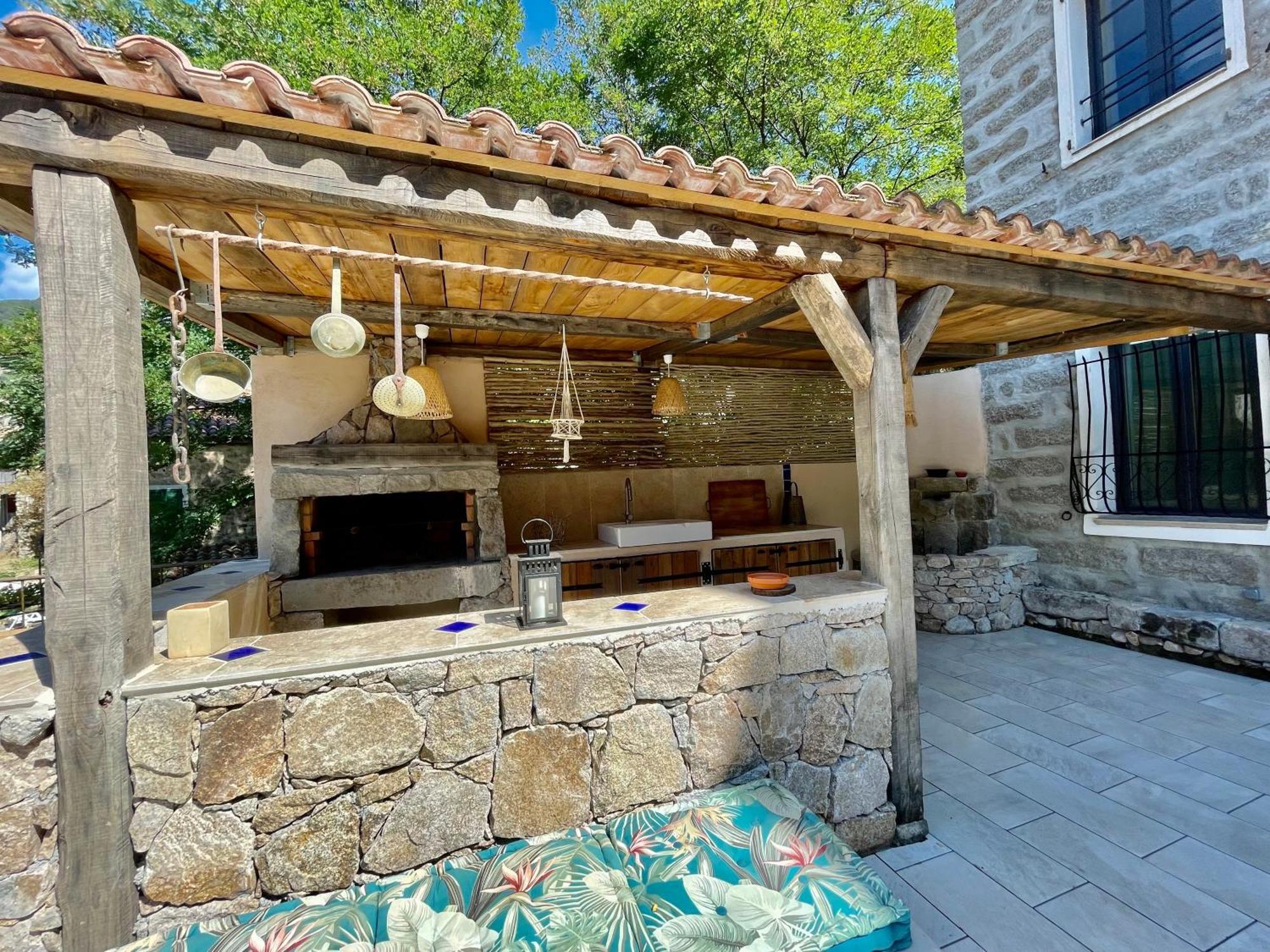 Casa Arena Authentique Maison De Village Avec Piscine Au Coeur De L'Alta Rocca - Zoza Luaran gambar